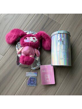 Juju World Hong Kong Exclusive Plush Pendant with stickers